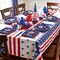 100PCS 250th Anniversary Patriotic Party Supplies Set for 25 Guests – Red, White & Blue Disposable Tableware with Plates, Napkins & Forks for 4th of July, Independence Day (1776–2026 Decor)